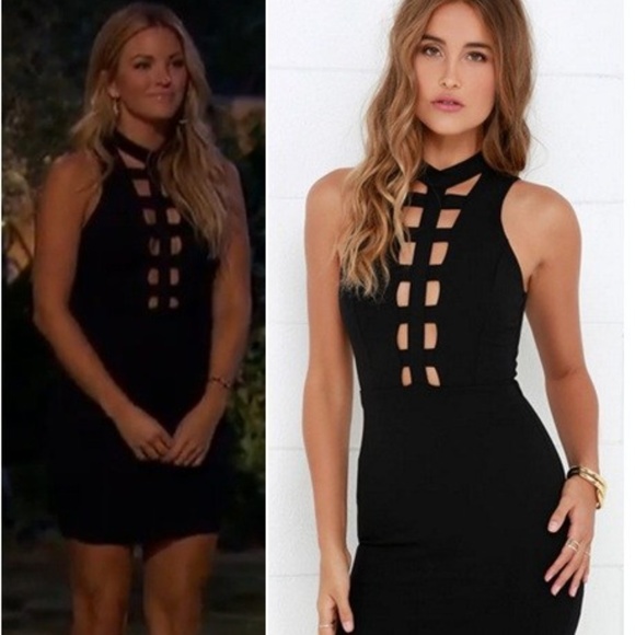 Lulus Dresses & Skirts - Worn on "the Bachelor!" LuLus Black Mini Dress